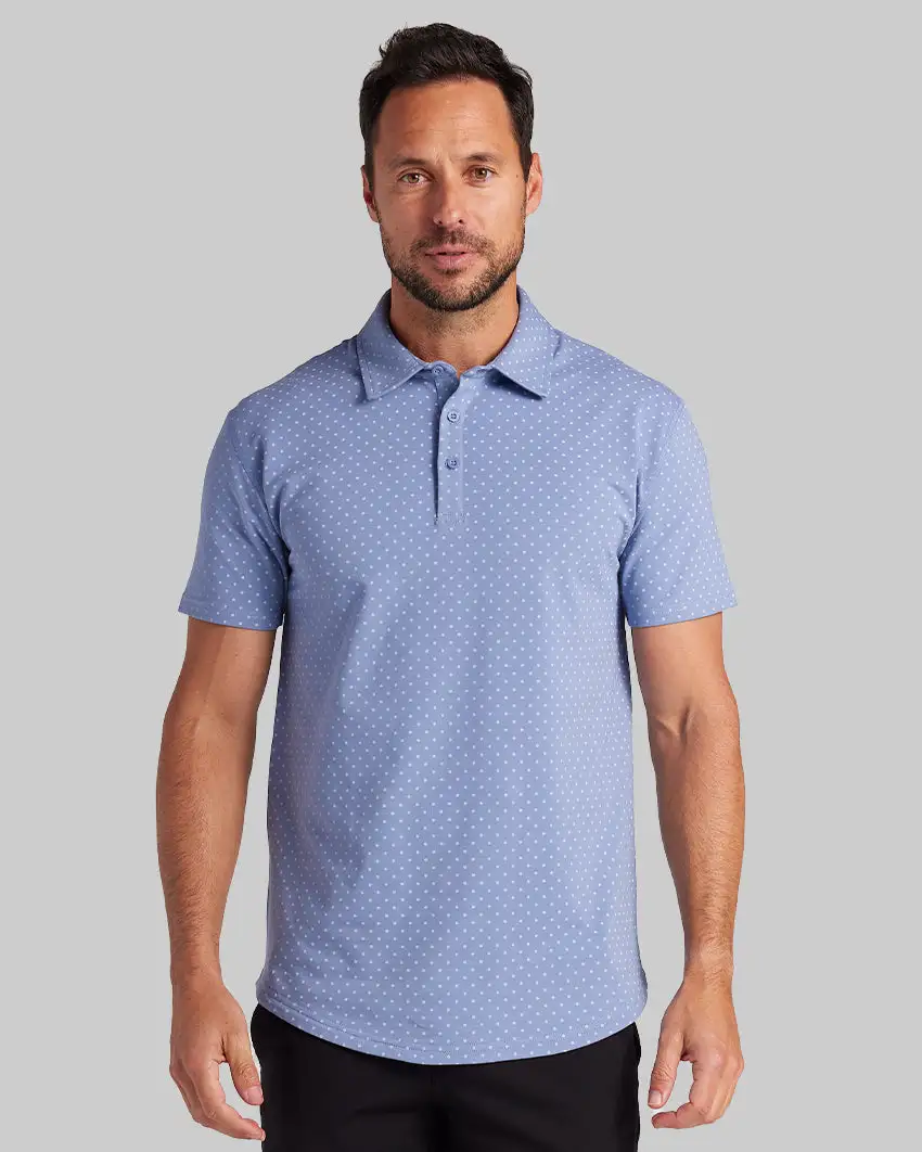 Drop-Cut: Lux Dotted Polo