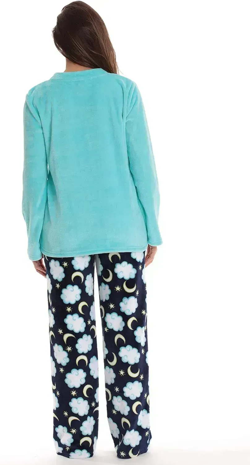 Plush Pajama Sets for Women