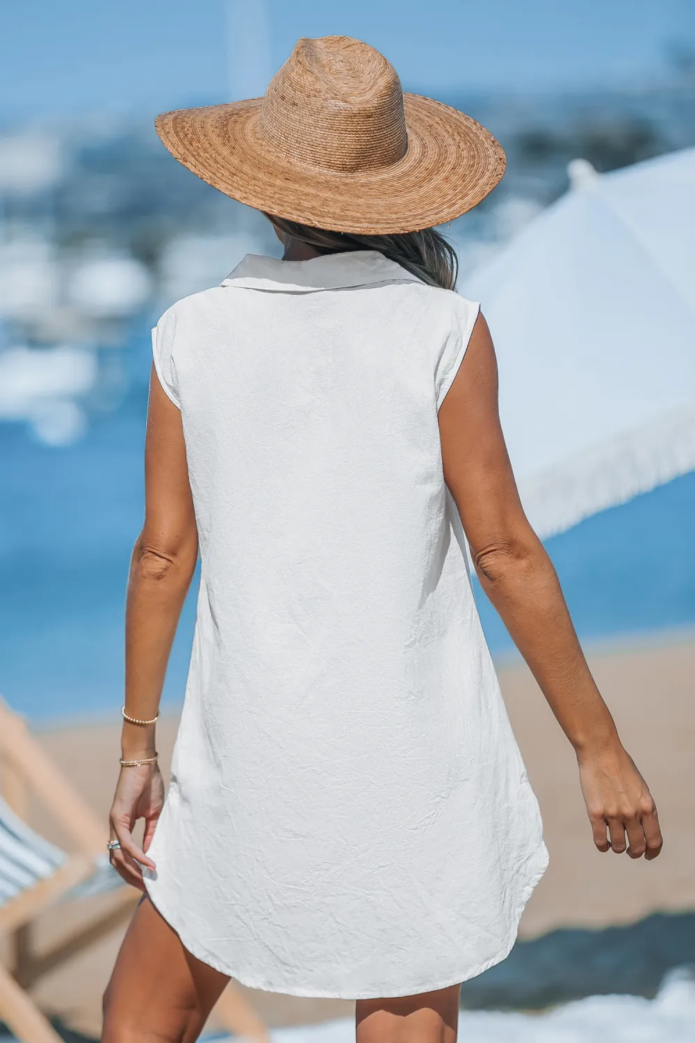 Strictly Business Teal Cover-Up Mini Dress