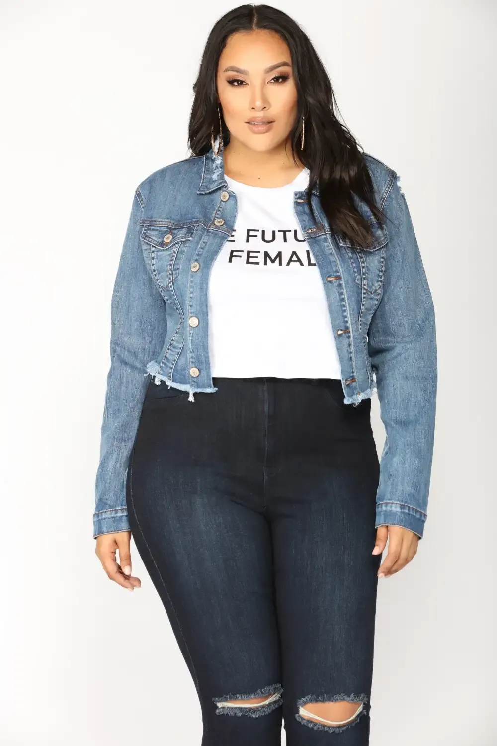 Crop It Out Jacket - Medium