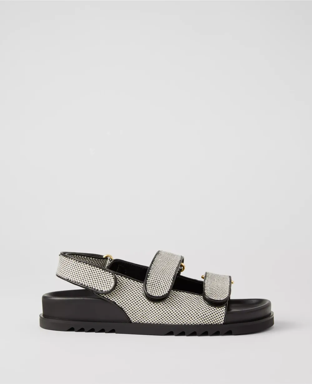Weekend Collection Leather Slingback Sport Sandals