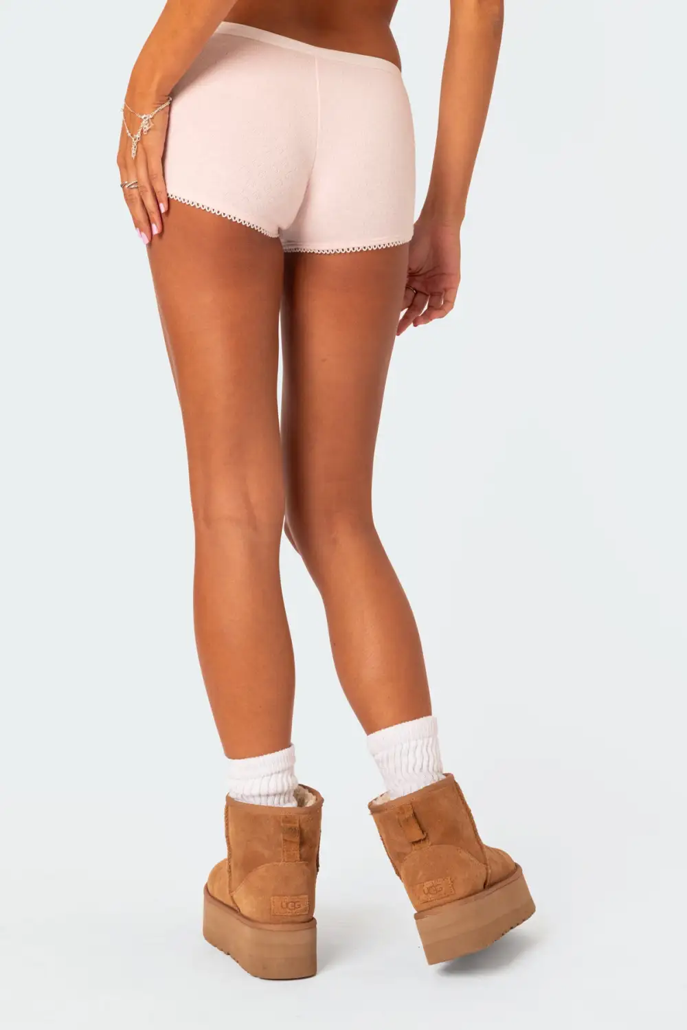 Mariana Pointelle Micro Shorts