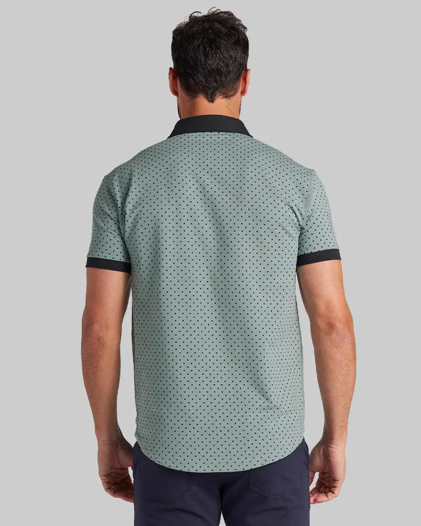 Drop-Cut: Lux Dotted Polo