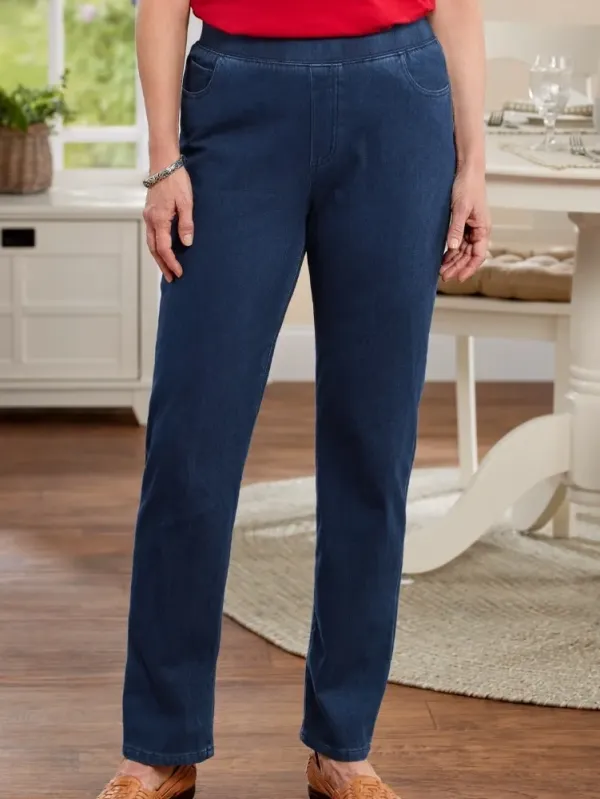 Ella Simone Cotton Terry Flex Pants
