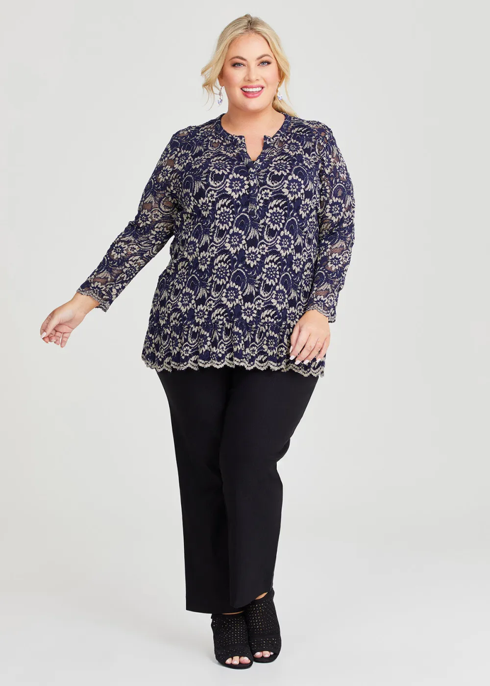 Lace Lauren Top