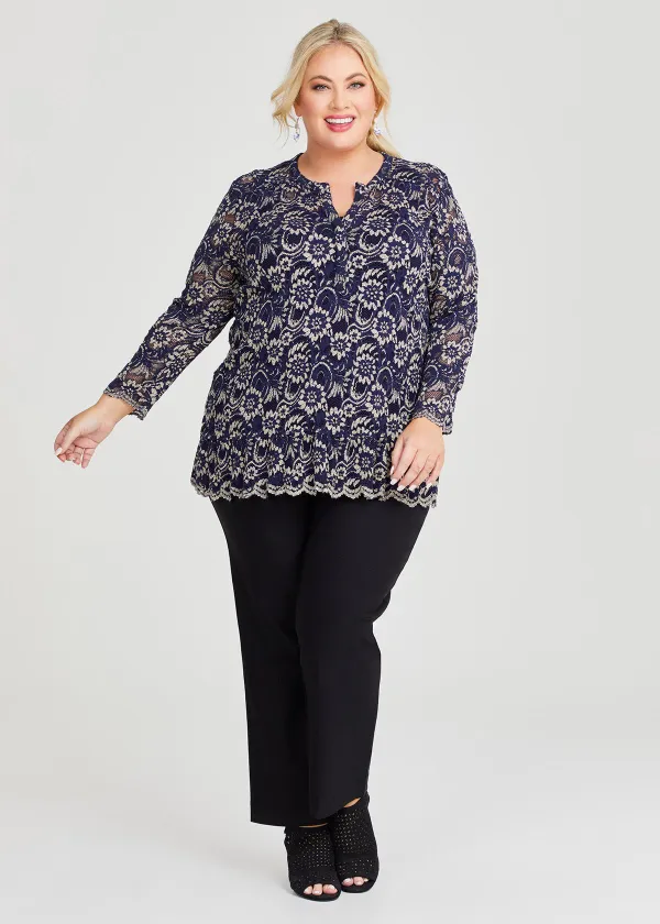 Lace Lauren Top
