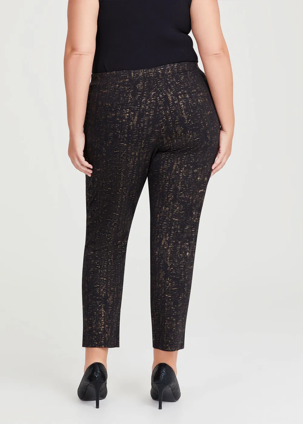 Gold Dust Ponte Suit Pant