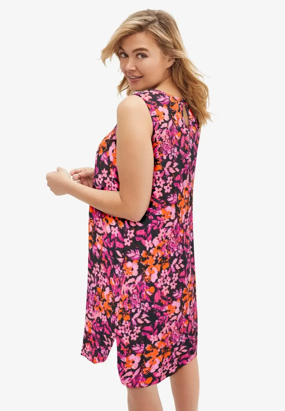 Sleeveless Shift Dress