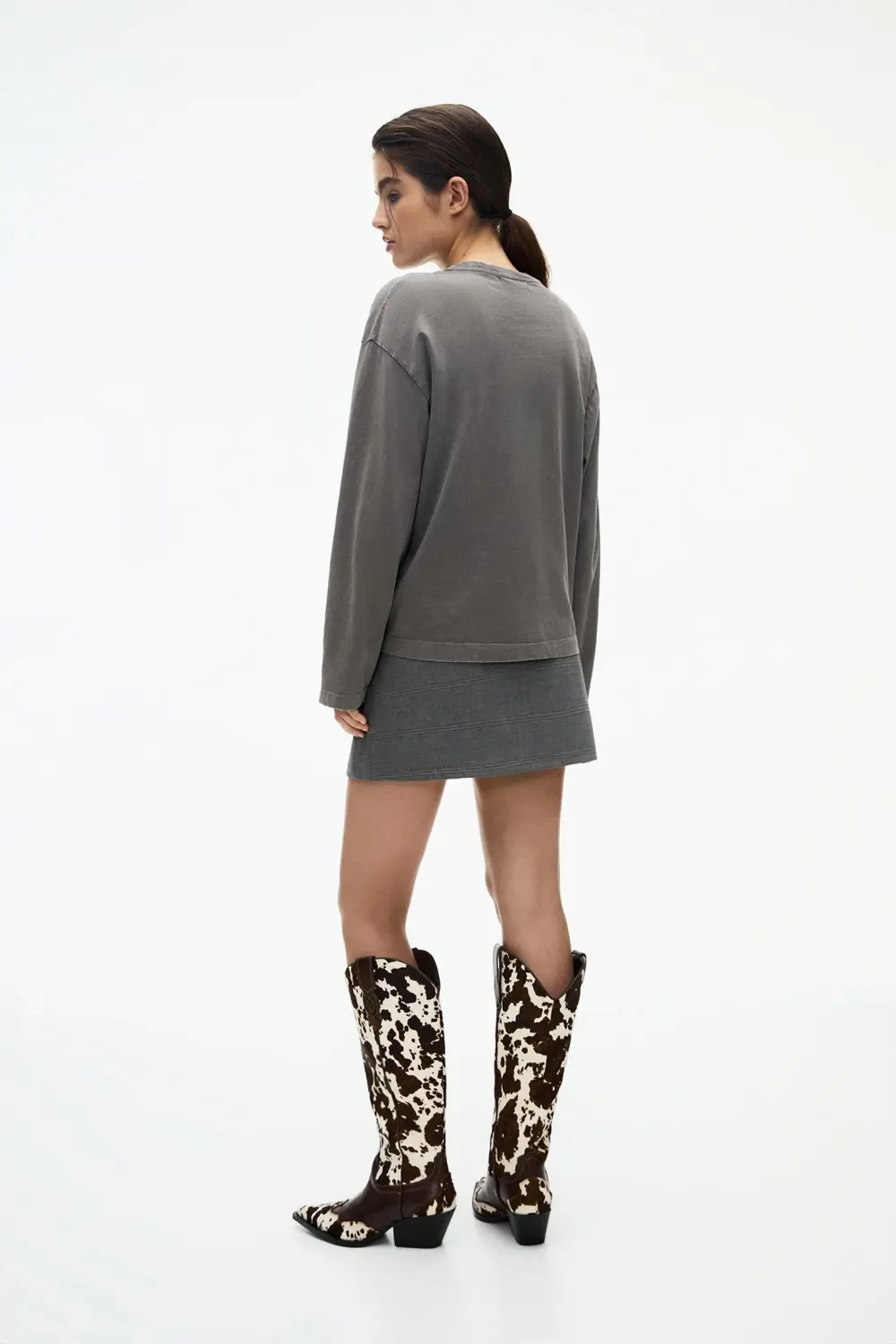 Camiseta manga larga oversize