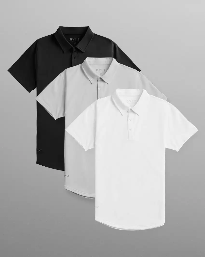Drop-Cut: Lux Polo - Custom 3 Pack
