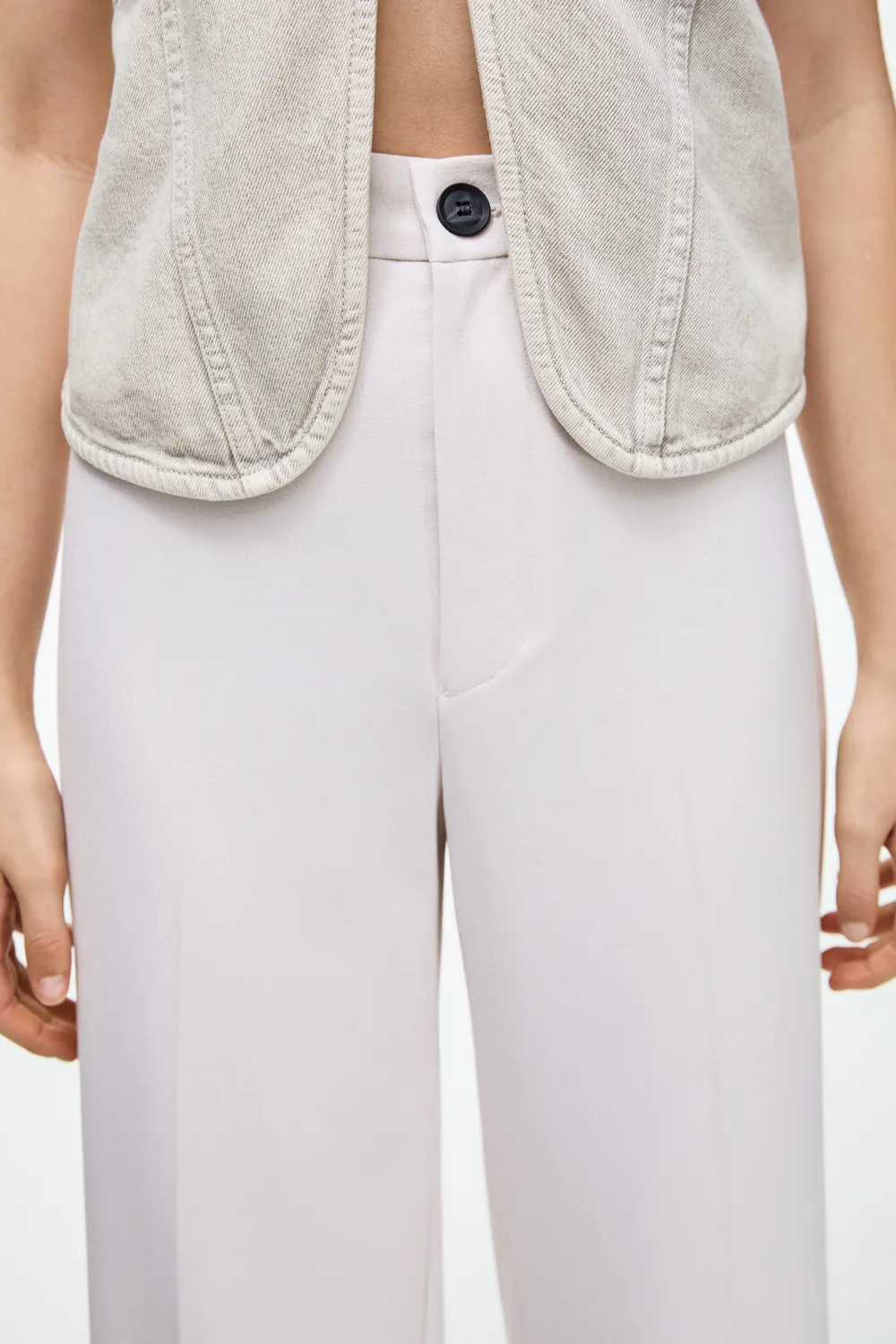 Pantalón de vestir recto