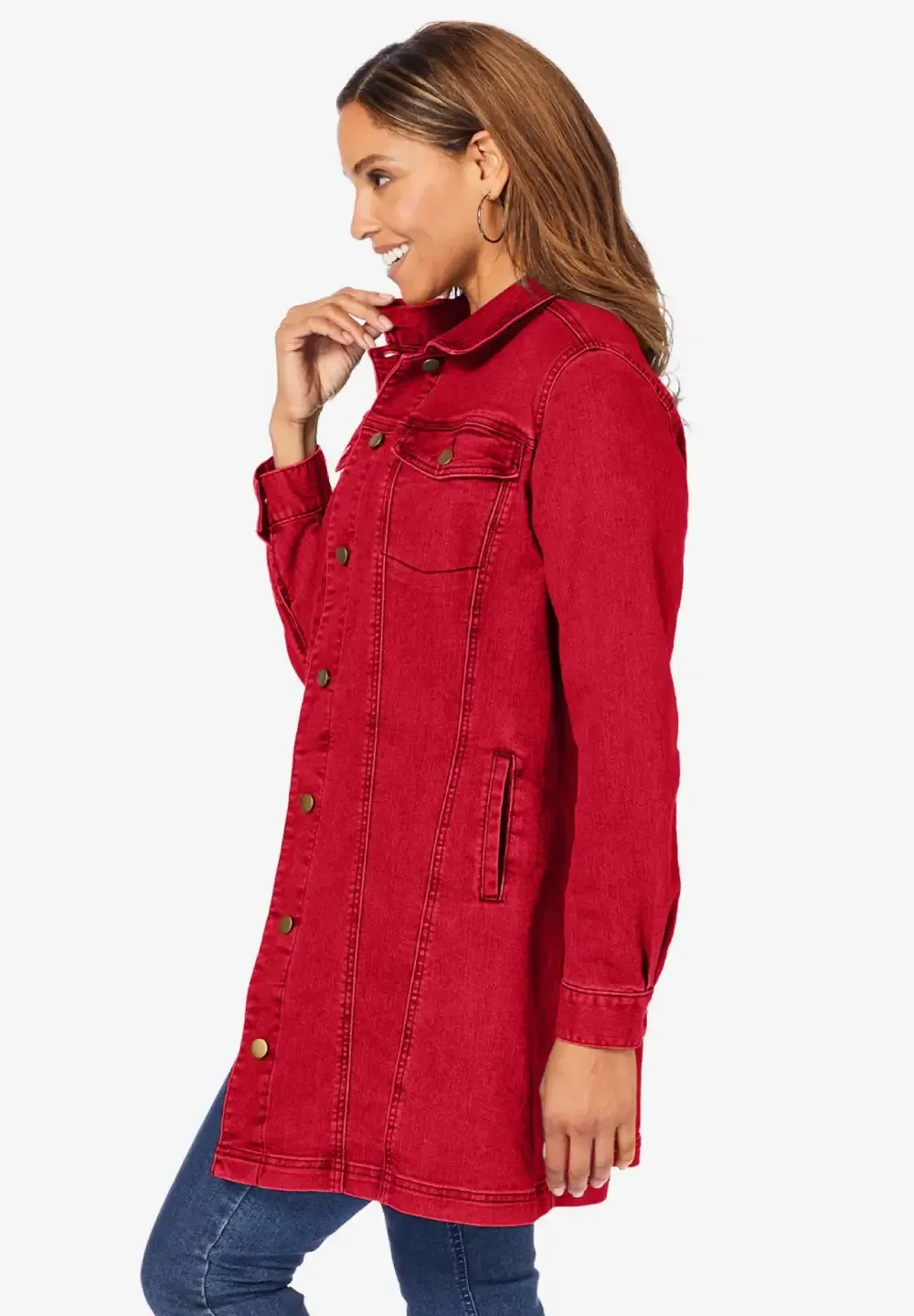 Long Denim Jacket