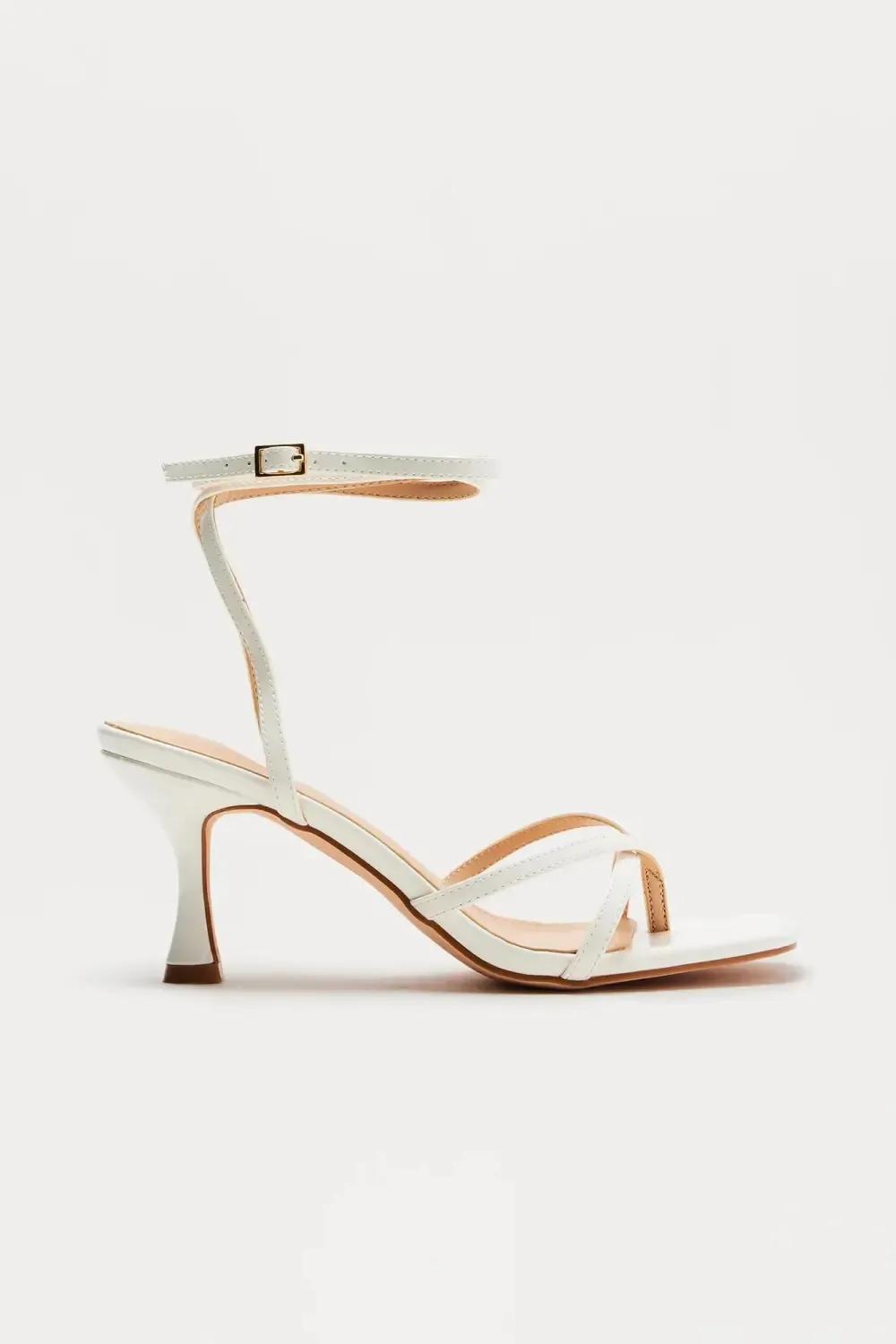 Vance Heeled Sandals - Ivory