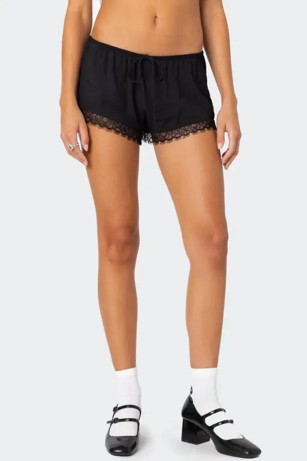 Rumi Lace Trim Shorts