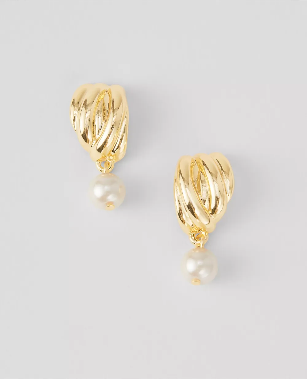 Smooth Textured Stud Earrings