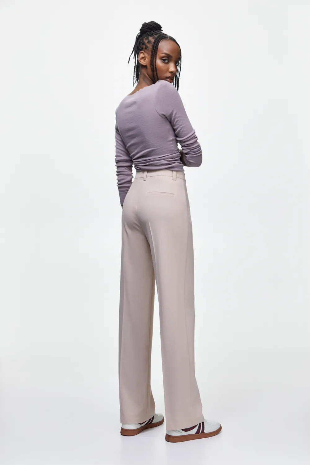 Pantalón de vestir recto