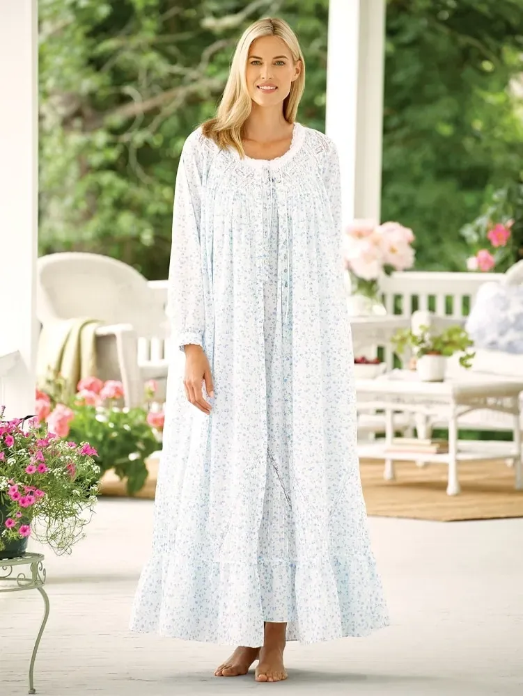 Eileen West Moonlight Sonata Cotton Robe