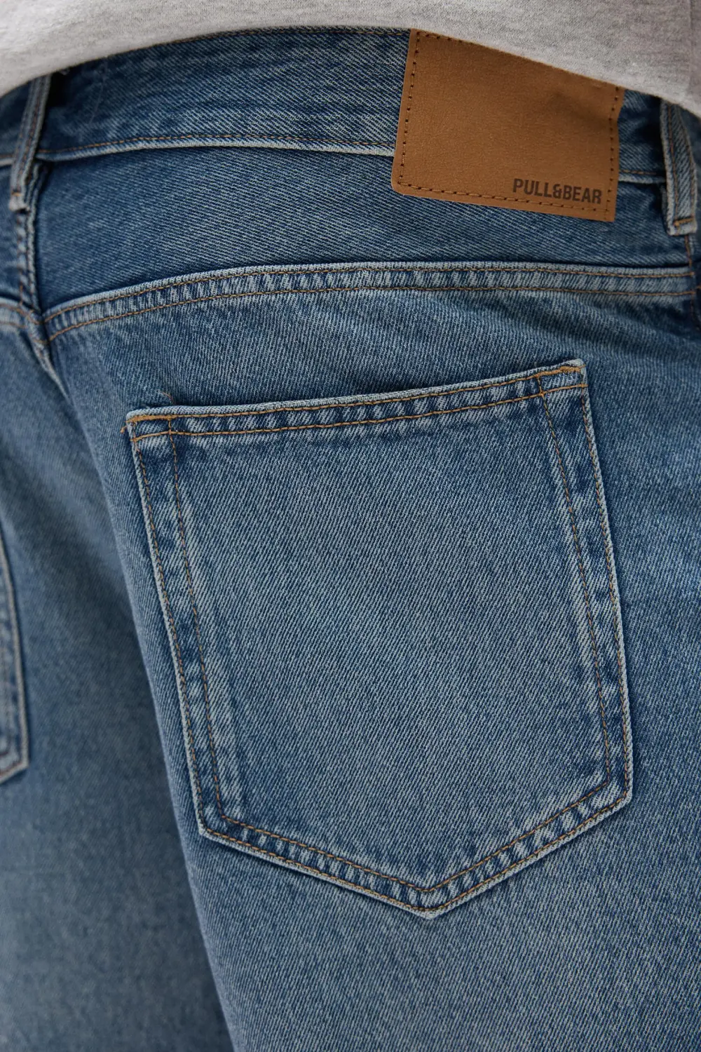 Standard denim Bermuda shorts