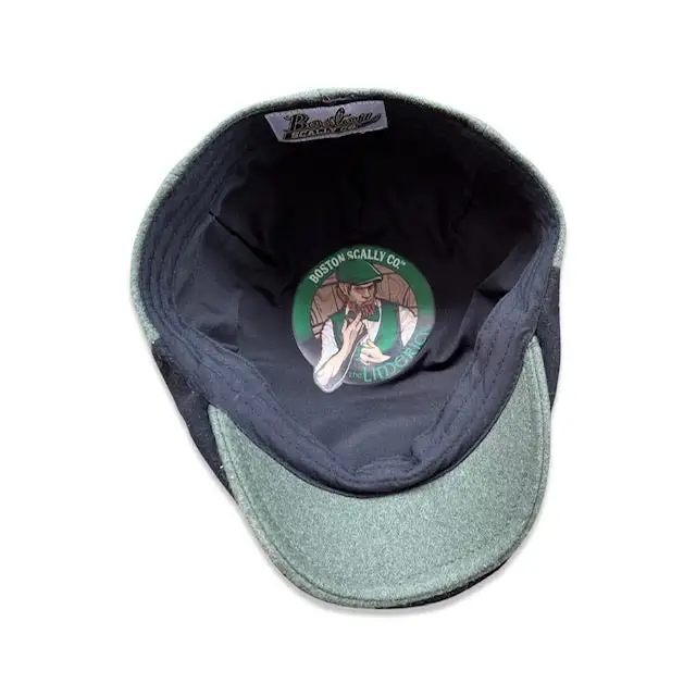 The Limerick Boston Scally Cap - Dorchester Green & Black