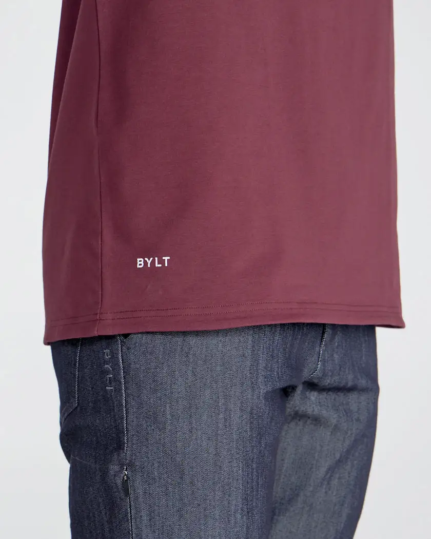 Lux Straight Hem Tee