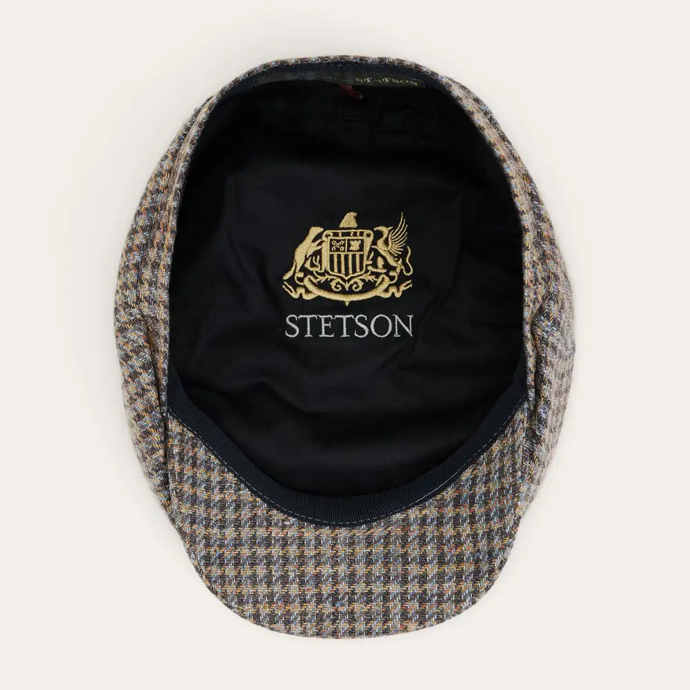 Linen/Cotton Houndstooth Hatteras