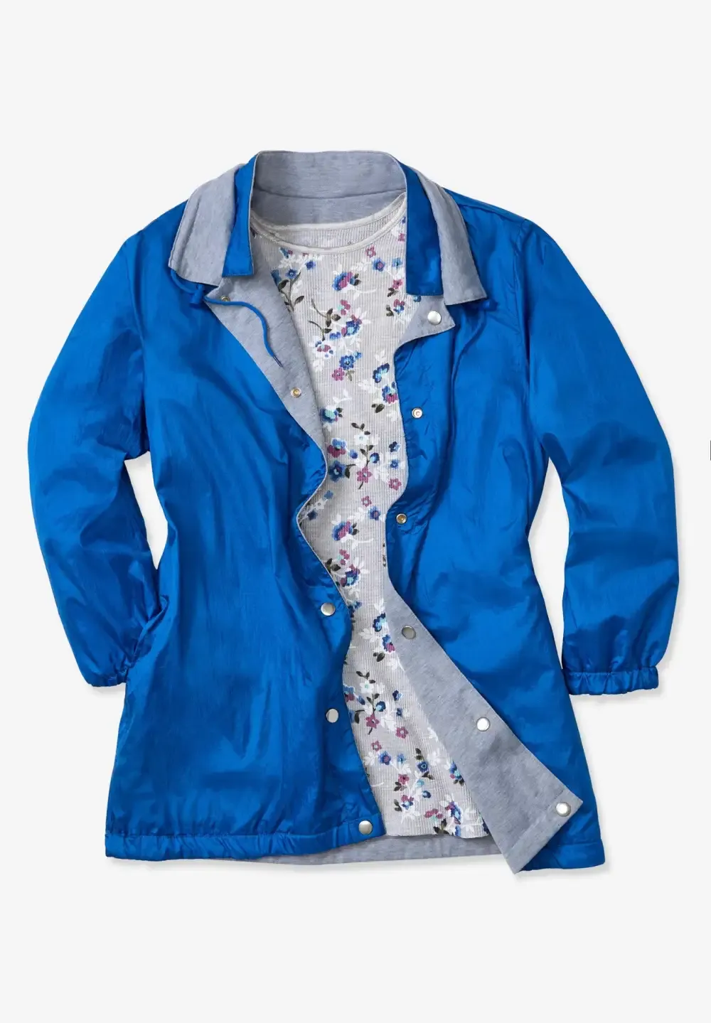 Fleece Nylon Reversible Jacket