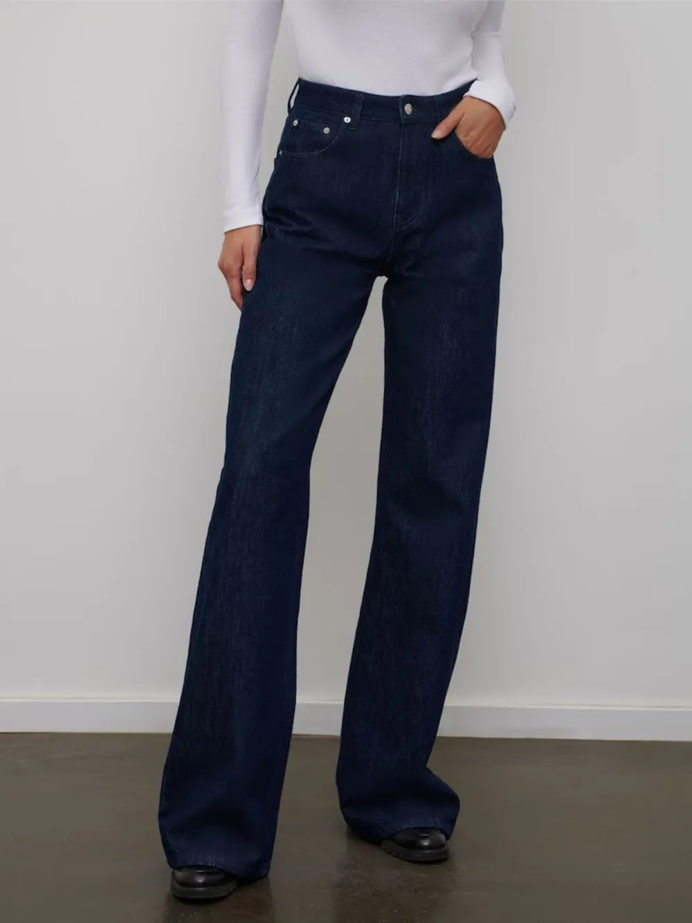Colored Denim Casual Style Jeans