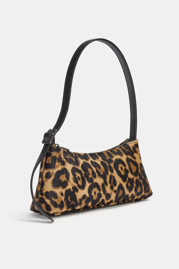 Bolso de hombro piel animal print