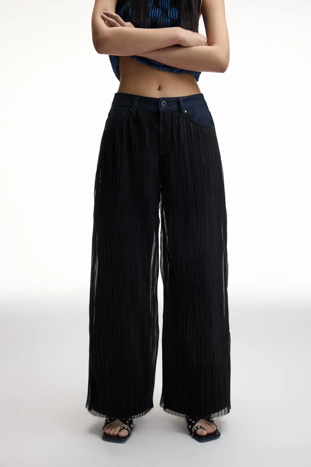 Jeans baggy organza Chet Lo