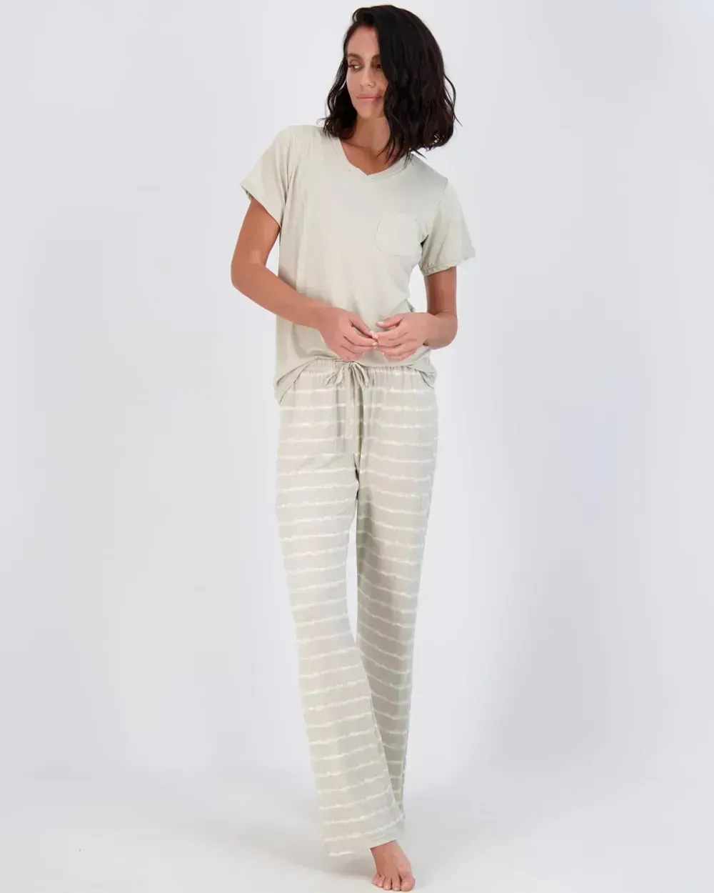 2 Pack: Women’s Pajama Set Super-Soft Short & Long Sleeve Top With Pants (Available In Plus Size)