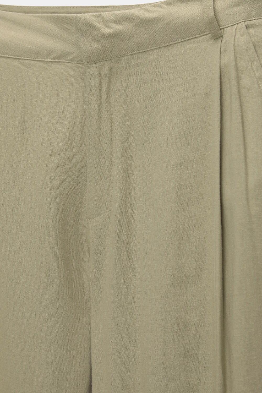 Pantalón de vestir fluido con lino