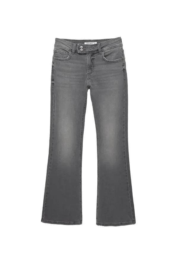 Jeans bootcut tiro bajo