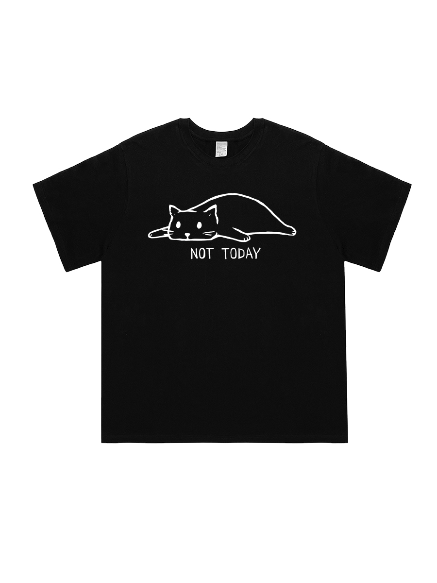 Cute Cat Short Sleeve T-Shirt