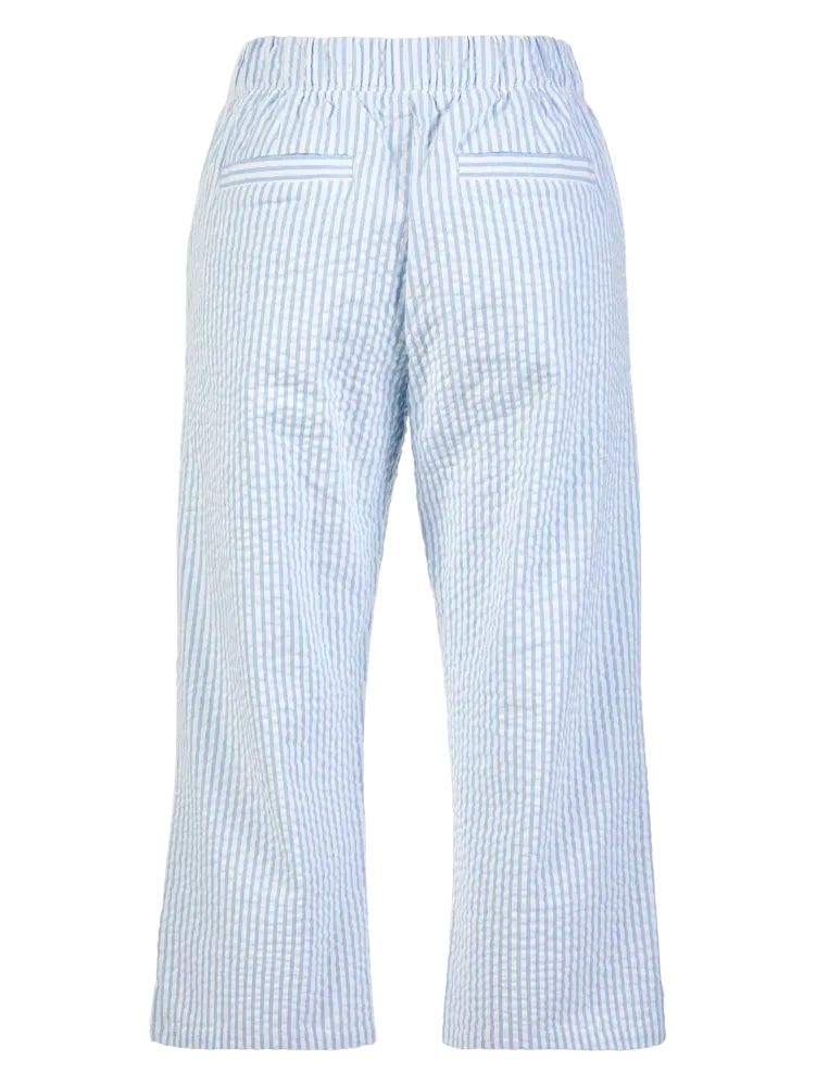 Women's Fresh Stripe Pull-On Capri Pants