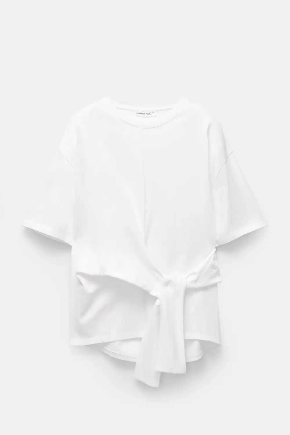 Camiseta manga corta nudo