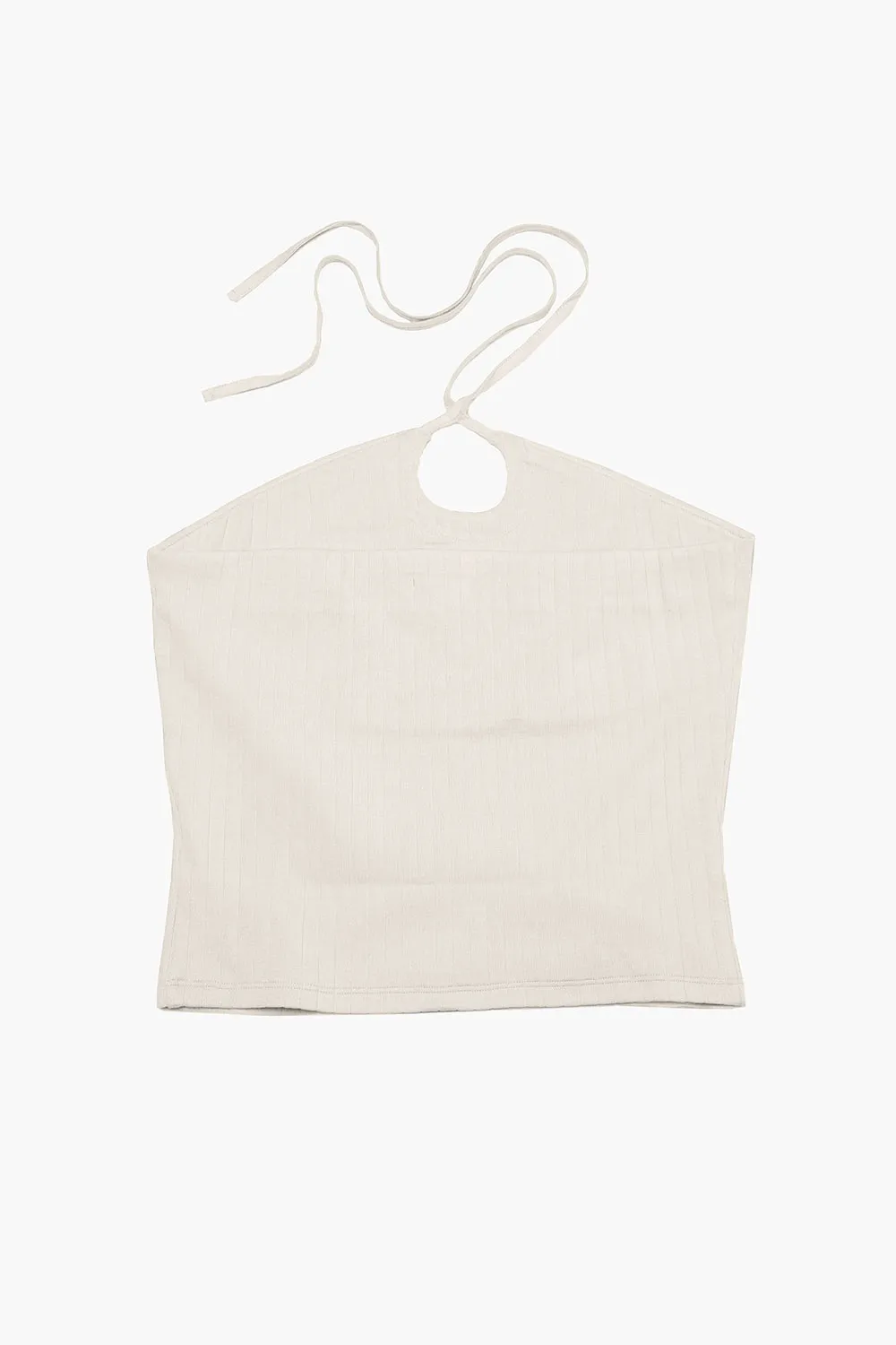Cotton Halter Neck Cross Neck Vest