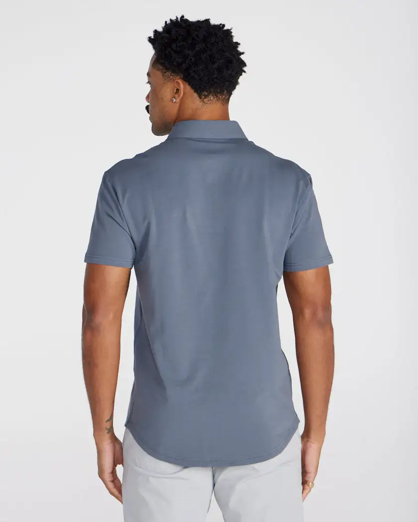 Lux Short Sleeve Pocket Polo