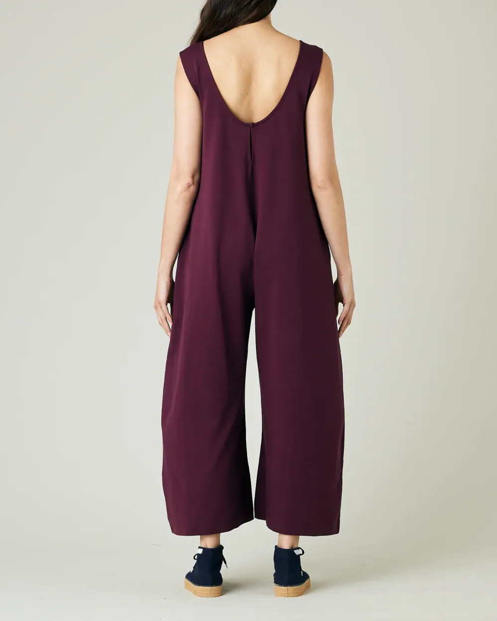 COTTON JERSEY JUMPSUIT