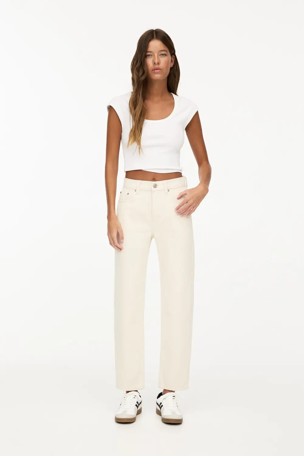 Jeans mom básicos