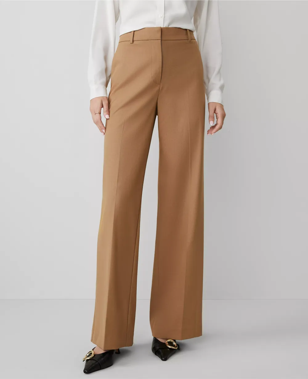 The Wide-Leg Pant in Seasonless Stretch ??Curvy Fit