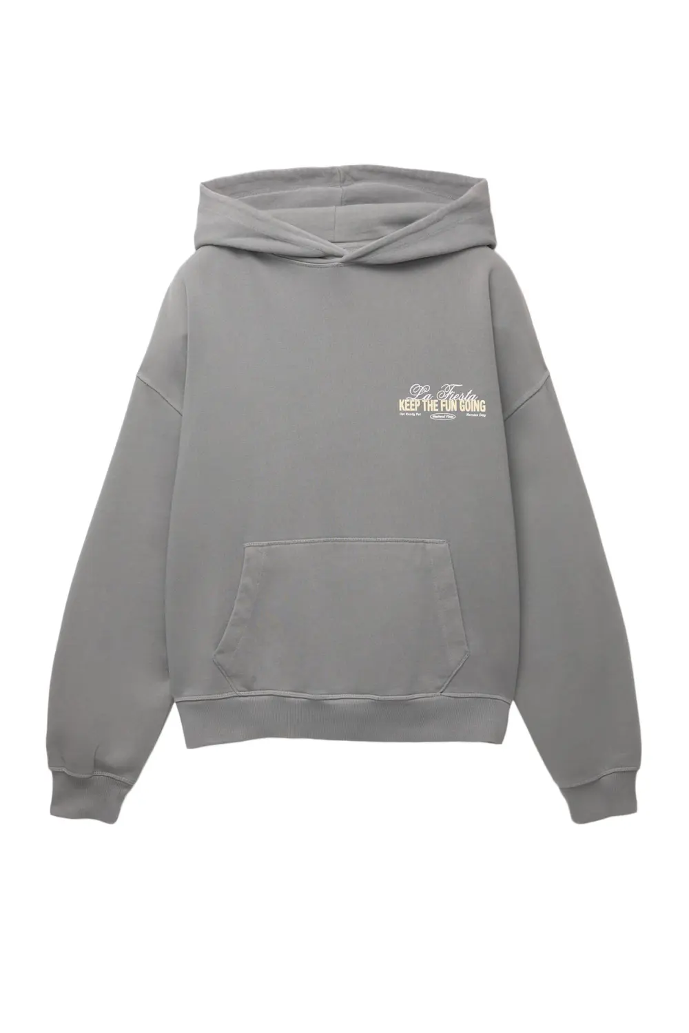 Sudadera capucha boxy