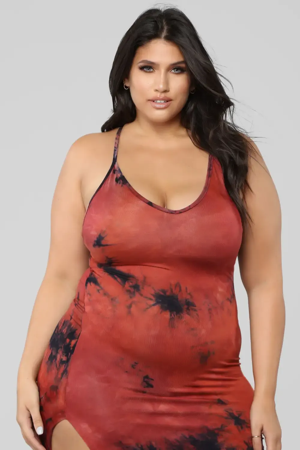 Dye For Me Dress - Rust