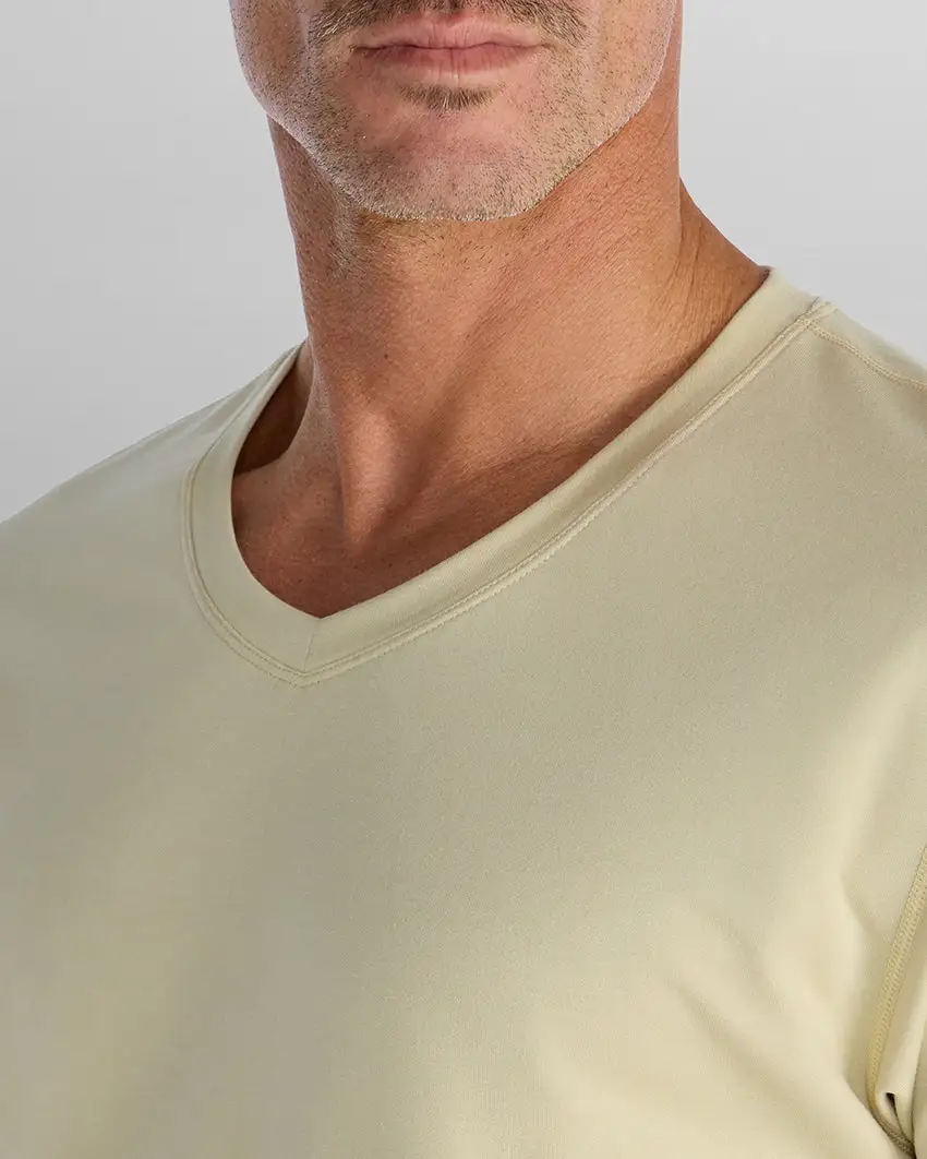 Drop-Cut V-Neck: Bylt Signature