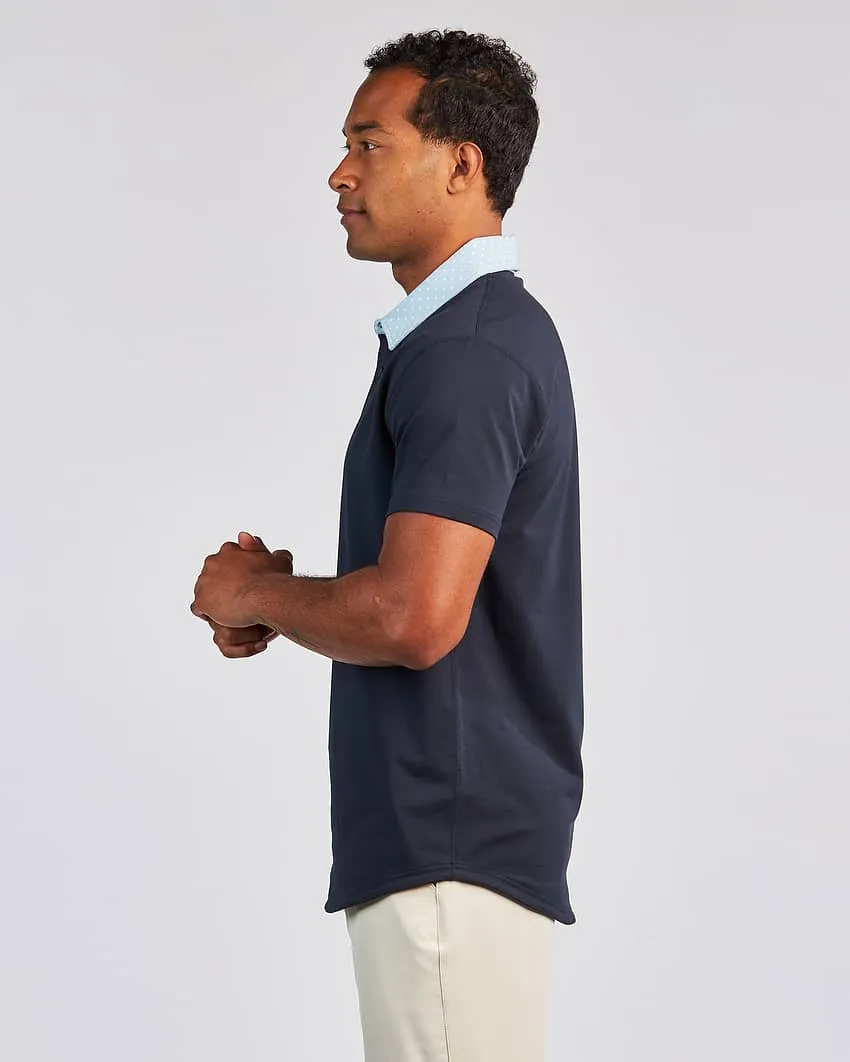 Drop-Cut: Lux Dotted Polo