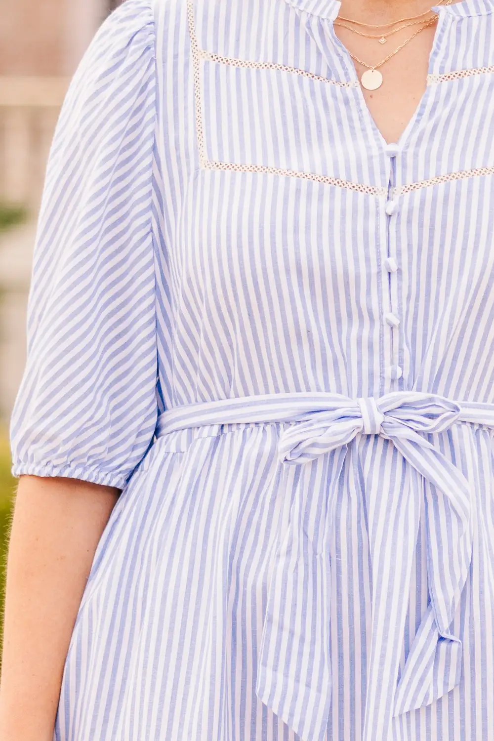 Gotta Start Somewhere Dress, Light Blue