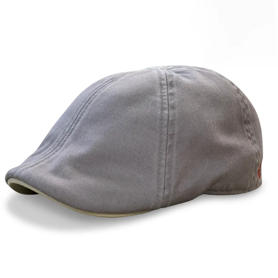 The Sailor Boston Scally Cap - Driftwood Grey