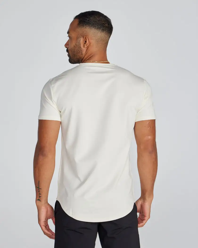 Drop-Cut V-Neck: Lux