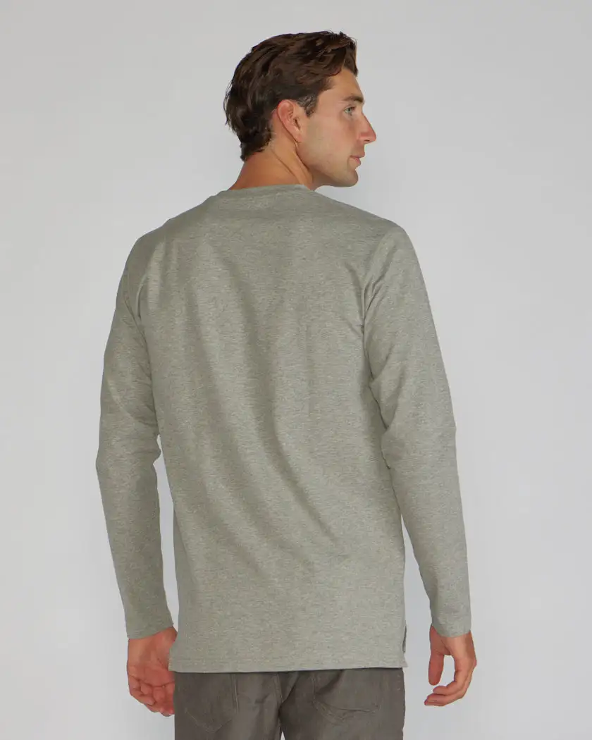 Long Sleeve: Lux Split Hem