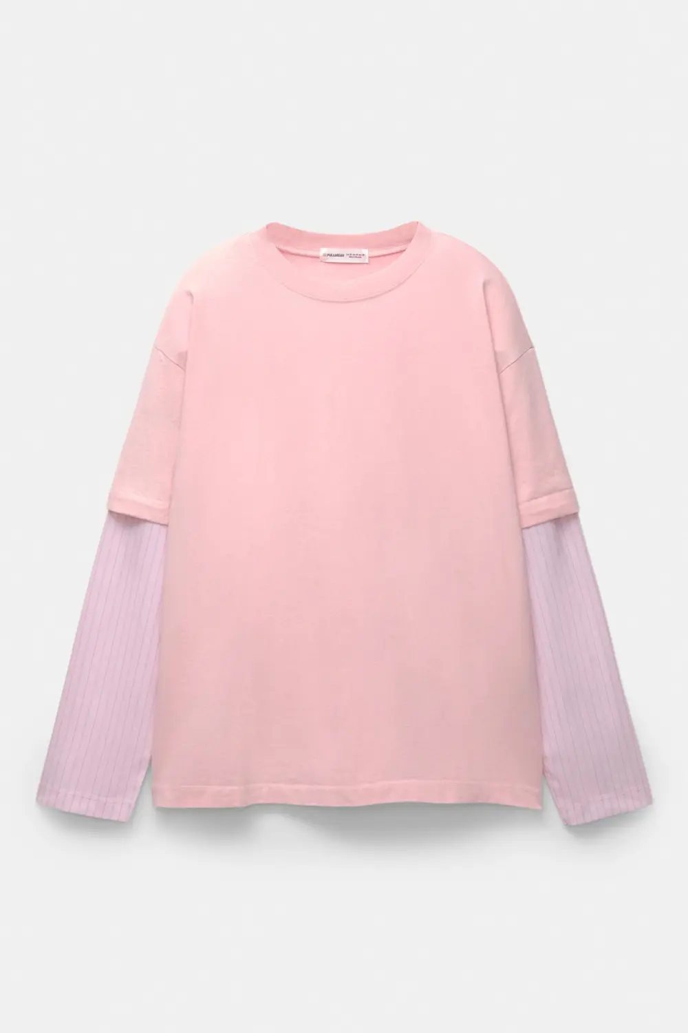 Camiseta oversize doble manga