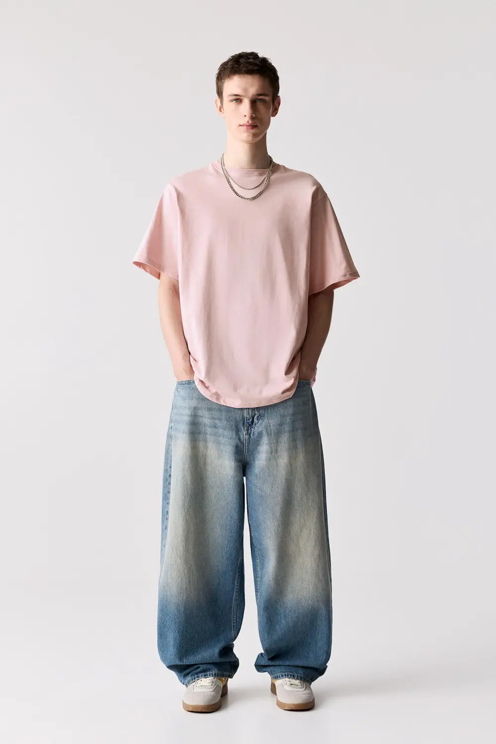 Basic short sleeve cotton T-shirt